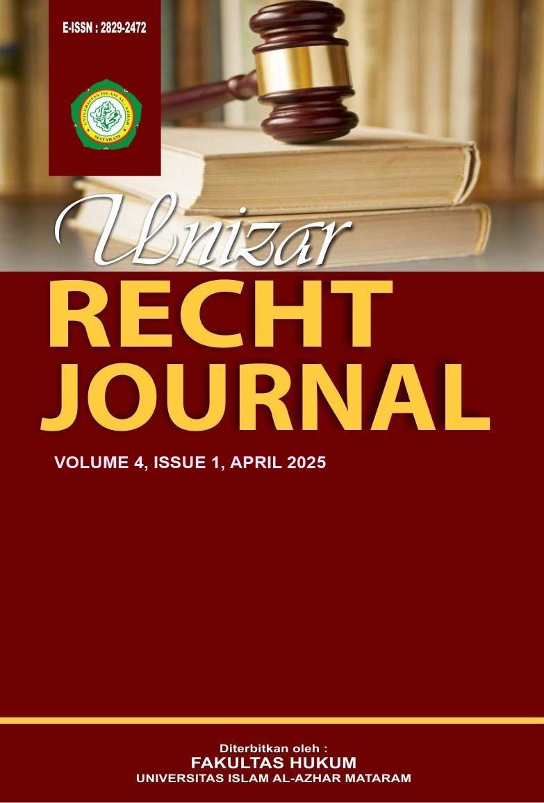 					View Vol. 4 No. 1 (2025): Unizar Recht Journal (URJ)
				